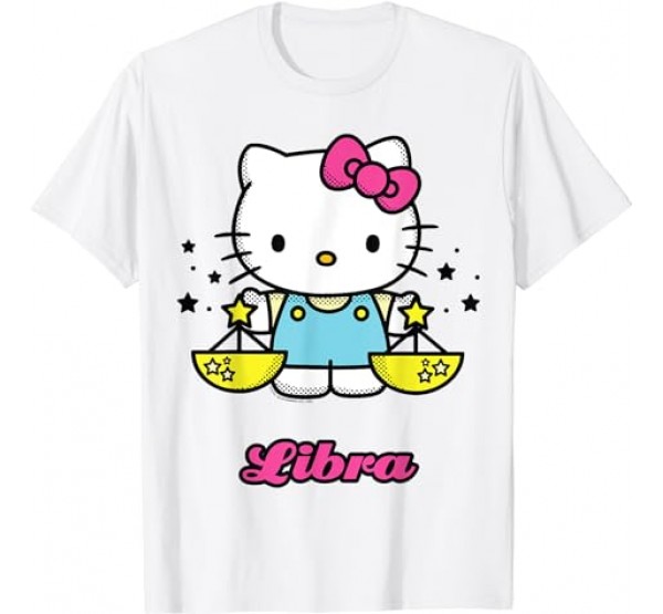 Hello Kitty Zodiac Libra Tee Shirt T-Shirt Hello Kitty Zodiac Libra Tee Shirt T-Shirt
